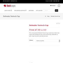 Buy Defender Vortech Cap Online By Fast Caps