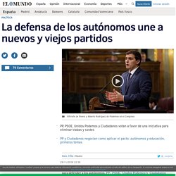 La defensa de los autónomos une a nuevos y viejos partidos