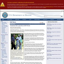 Defense.gov News Article: Guardsman Gets Lucky Draw at AT&T Pro-Am