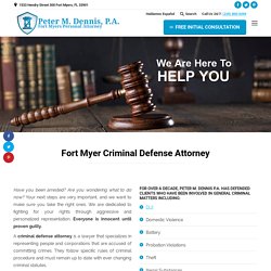 Who You Should Call for Criminal Defense Attorney?
