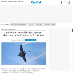 Défense : envolée des ventes d’armes de la France, n°3 mondial