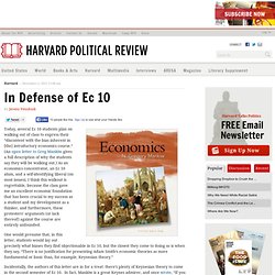 In Defense of Ec 10