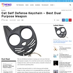 Cat Self Defense Keychain – Best Dual Purpose Weapon