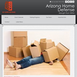 "I just moved here, I need home defense training" - Arizona Home Defense - Concealed Carry Weapons - AZ CCW Permit Training Courses