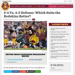 3-4 Vs. 4-3 Defense: Which Suits the Redskins Better? - Hogs Haven