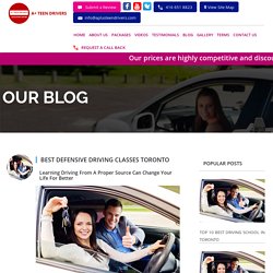 Ministry Approved Driving School Toronto