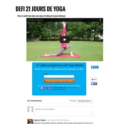 Défi 21 jours de Yoga