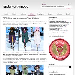 Défilé Marc Jacobs - Automne/hiver 2012-2013