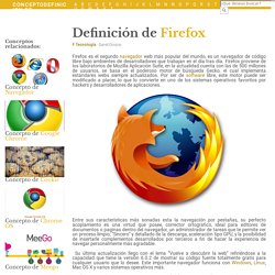 ¿Qué es Firefox? - Su Definición, Concepto y Significado