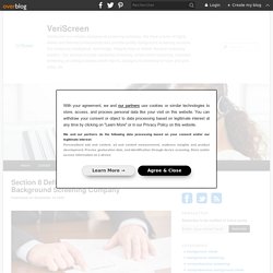 Section 8 Definition & How to Find the Right Background Screening Company