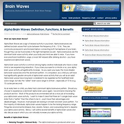 Alpha Brain Waves: Definition, Functions, & Benefits