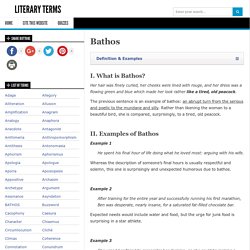 Bathos: Definition and Examples