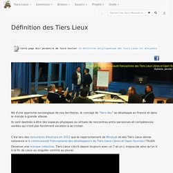 Définition des Tiers Lieux — Movilab.org