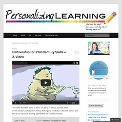 Definitions « Personalizing Learning