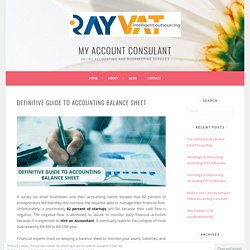 Definitive Guide To Accounting Balance Sheet – MY Account Consulant