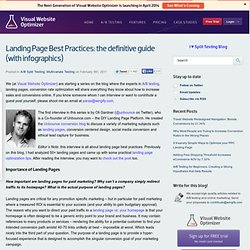 Landing Page Best Practices: the definitive guide (with infographics)