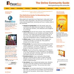 The Definitive Guide To Monetizing Your Online Community - FeverBee