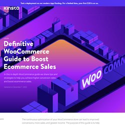 Definitive WooCommerce Guide to Boost Ecommerce Sales