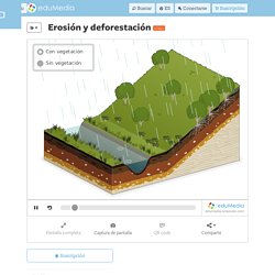 Erosión y deforestación – simulation, animation – eduMedia
