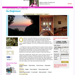 Su Değirmeni - Faralya/Fethiye - Muğla / Küçük ve Butik Oteller Sitesi
