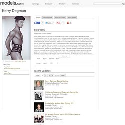 Kerry Degman - Model Profile - Photos &amp; latest news