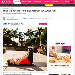 90-Degree Static Press - Burn Lower-Belly Fat: The Best Exercises for Lower Abs