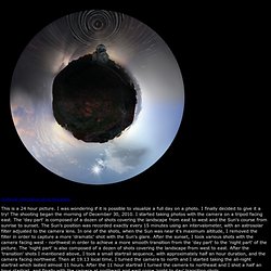 24 hour 360 degree Little Planet panorama