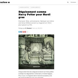 Déguisement comme Harry Potter pour Mardi gras: Un costume d'apprenti sorcier pour les enfants