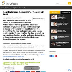 Best Bathroom Dehumidifier Reviews in 2019 « Ever Unfolding