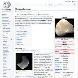 Deimos (moon)