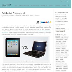 Del iPad al Chromebook