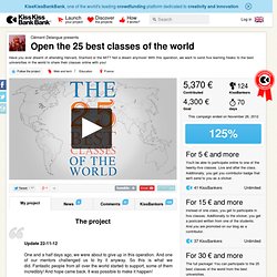 Clément Delangue présente Open the 25 best classes of the world
