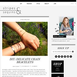 Delicate Chain Bracelets