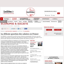 La délicate question des salaires en France