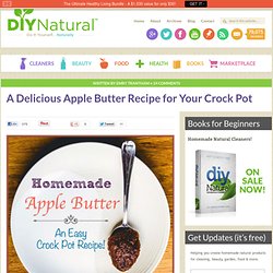 Delicious Apple Butter Recipe for Your Crock Pot