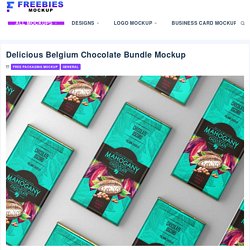 Delicious Belgium Chocolate Bundle Mockup