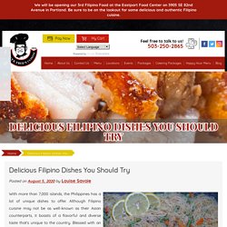 Delicious Filipino Dishes You Should Try