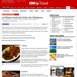 50 delicious Filipino dishes