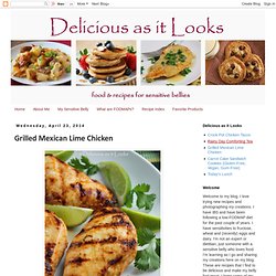 Delicious as it Looks: Grilled Mexican Lime Chicken