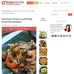 Easy Delicious Recipes: Rasa Malaysia
