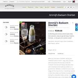 Buy Delicious Badaam Sherbet Online