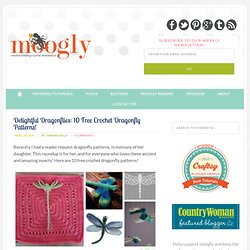 Delightful Dragonflies: 10 Free Crochet Dragonfly Patterns!