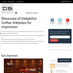 Delightful Coffee Websites for Inspiration