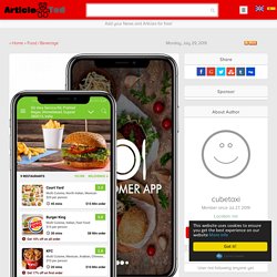 Get healthy meal delivered to your doorstep with food delivery app Article