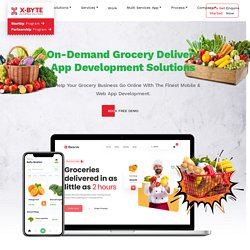 Online Grocery Delivery App Development Services Company In USA, UAE