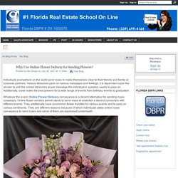 Online Flower Delivery for Sending Flowers