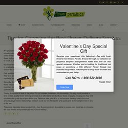 Best Flower Delivery Services in Mississauga and Toronto