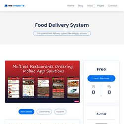 Get a Complete Food Delivery System like Swiggy, Zomato for Your Restaurant