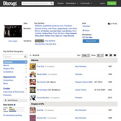 Pop Dell'Arte Discography at Discogs