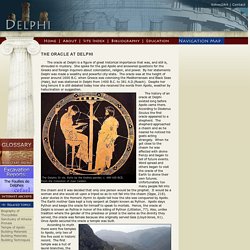 DELPHI: The Oracle at Delphi